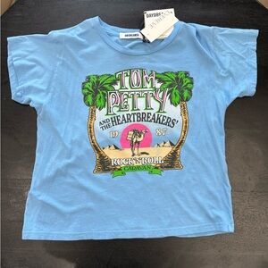 🆕💙🎸Daydreamer x EVEREVE🎸💙Tom Petty Rock N Roll Caravan Tee Vintage Blue Size S